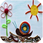 kids craft ideas android application logo